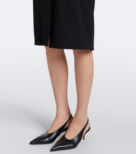 Robe en laine vierge à découpes - Jil Sander - Modalova