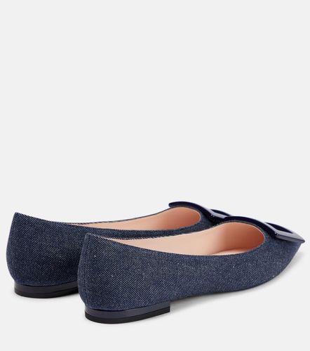 Ballerines Gommettine Ball en jean - Roger Vivier - Modalova