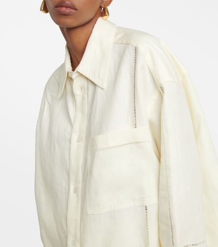 Chemise oversize en lin - Bottega Veneta - Modalova