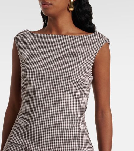 Staud Robe Walker à carreaux - Staud - Modalova