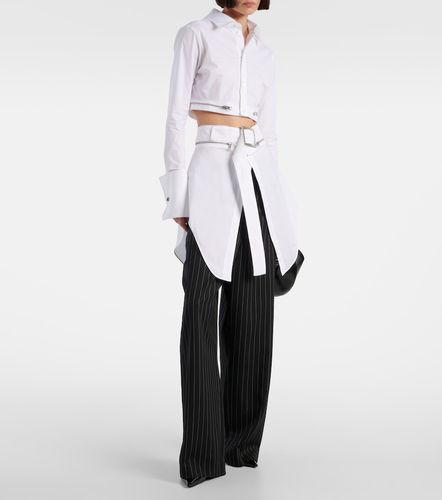 Robe chemise en coton mélangé - Jean Paul Gaultier - Modalova