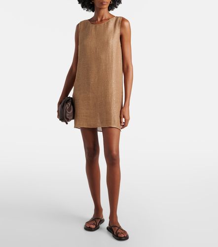 Robe Stella en lin mélangé à sequins - Leset - Modalova