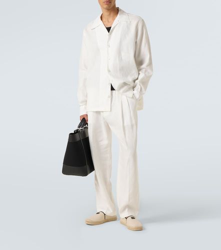 Chemise en toile de lin - Dolce&Gabbana - Modalova