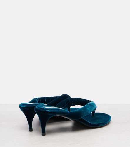 Alaïa Mules en velours - Alaia - Modalova