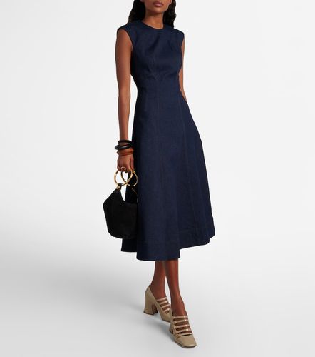 Robe midi Dulce en jean - Veronica Beard - Modalova