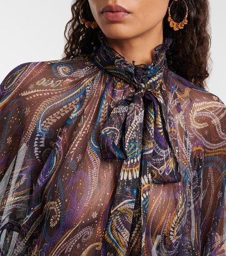 Blouse imprimée en soie mélangée - Etro - Modalova