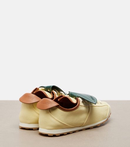Baskets Tennis en toile à finitions en cuir - Jacquemus - Modalova