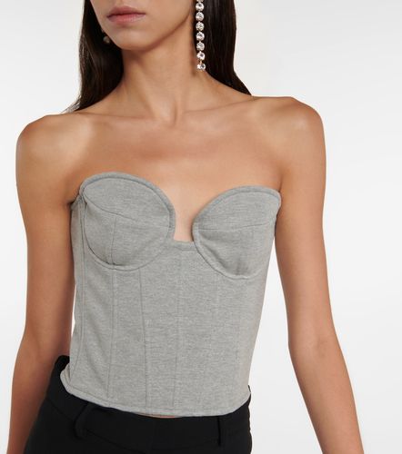 Bustier en coton mélangé - Magda Butrym - Modalova