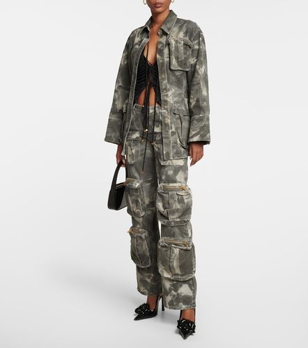 Blumarine Veste en jean imprimée - Blumarine - Modalova