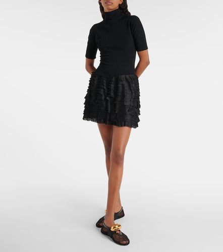 Alaïa Robe à col montant - Alaia - Modalova