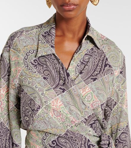 Etro Top portefeuille à imprimé - Etro - Modalova