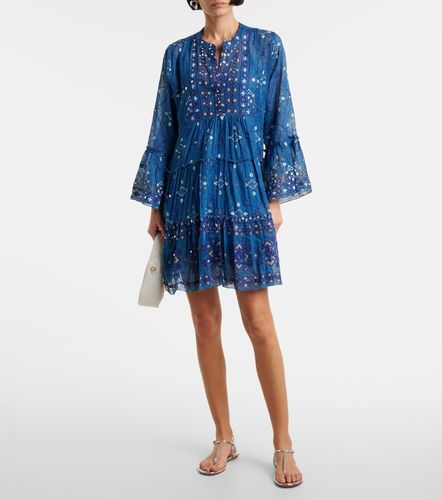 Robe en coton à imprimé - Juliet Dunn - Modalova
