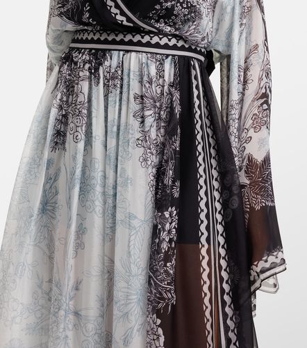 Jupe longue imprimée en soie - Elie Saab - Modalova