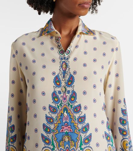 Etro Chemise en soie imprimée - Etro - Modalova