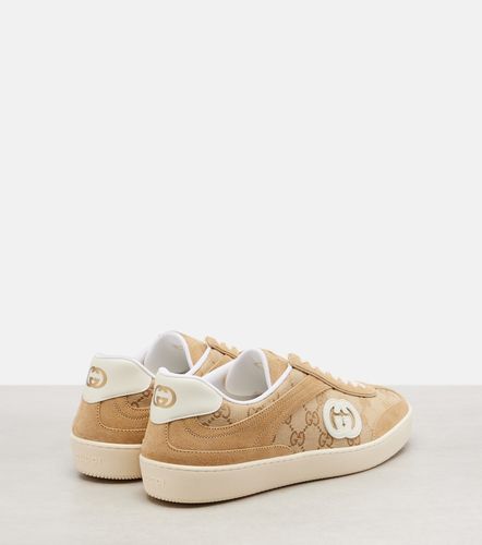 Baskets G75 en toile GG et daim - Gucci - Modalova