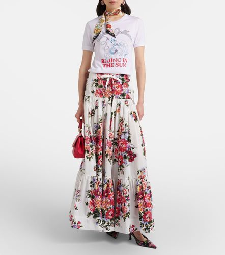 T-shirt imprimé en coton - Dolce&Gabbana - Modalova
