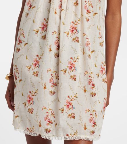 Dôen Robe en coton à finitions en dentelle florale - Doen - Modalova