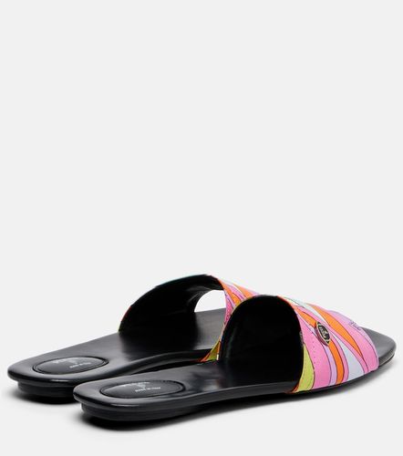 Mules Yummy Iride en soie à imprimé - Pucci - Modalova