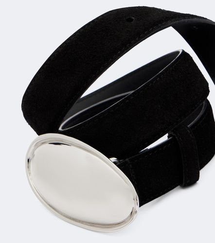 Ceinture Oval Plaque en daim - Altuzarra - Modalova