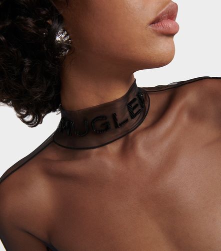 Mugler Body en résille - Mugler - Modalova
