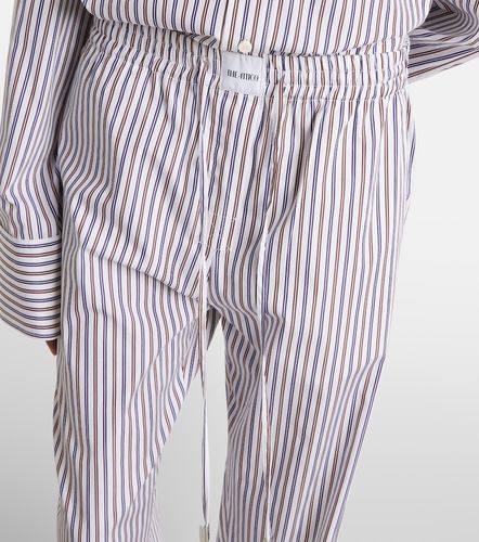 Pantalon de survêtement rayé en coton - The Attico - Modalova