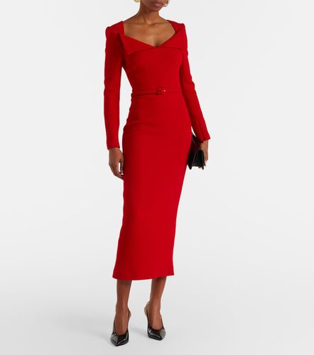 Roland Mouret Robe midi en laine - Roland Mouret - Modalova