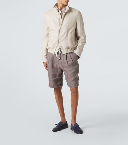 Brunello Cucinelli Short en lin - Brunello Cucinelli - Modalova