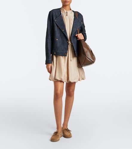 Moncler Robe en soie - Moncler - Modalova