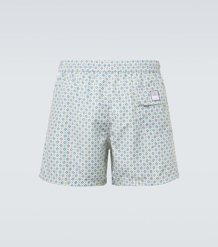 Short de bain Madeira à imprimé - Fedeli - Modalova