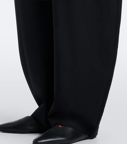 Róhe Pantalon tonneau en laine et mohair - Rohe - Modalova