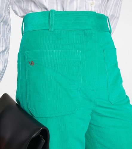 Pantalon ample Alina en velours côtelé de coton - Victoria Beckham - Modalova