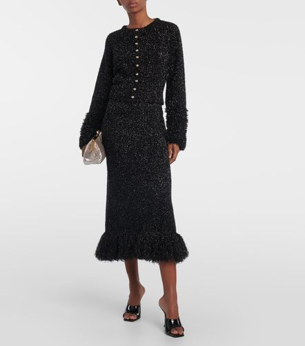 Cardigan raccourci métallisé - Rabanne - Modalova