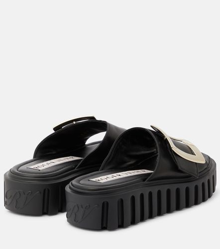 Mules Viv' Go Thick en cuir - Roger Vivier - Modalova