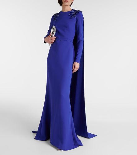 Robe Ginevra à cape et ornements - Safiyaa - Modalova