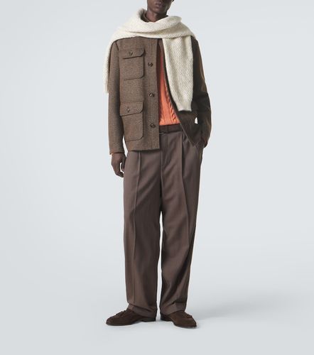 Pantalon droit Isaac en crêpe de laine - Loro Piana - Modalova