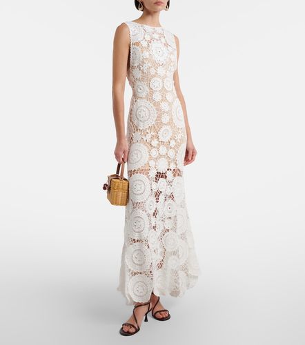 Robe longue en crochet - Self-Portrait - Modalova