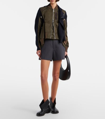 Veste blouson à empiècements - Sacai - Modalova