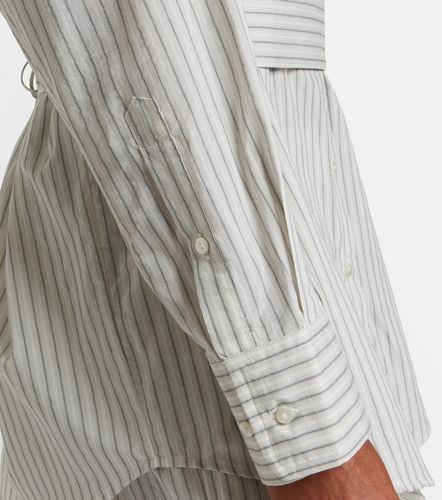 Róhe Chemise rayée en soie et coton - Rohe - Modalova
