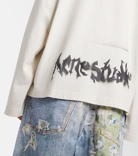 Sweat-shirt Logo en coton mélangé - Acne Studios - Modalova