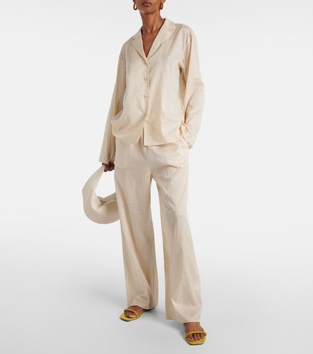 Toteme Mules The Minimalist en daim - Toteme - Modalova
