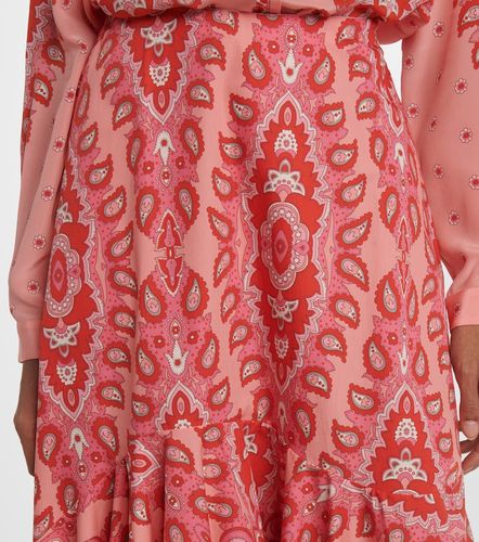 Jupe midi asymétrique en coton - Etro - Modalova