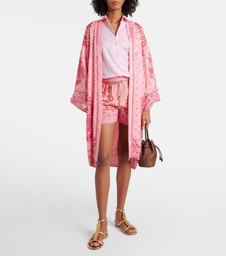 Short imprimé en coton et soie - Etro - Modalova