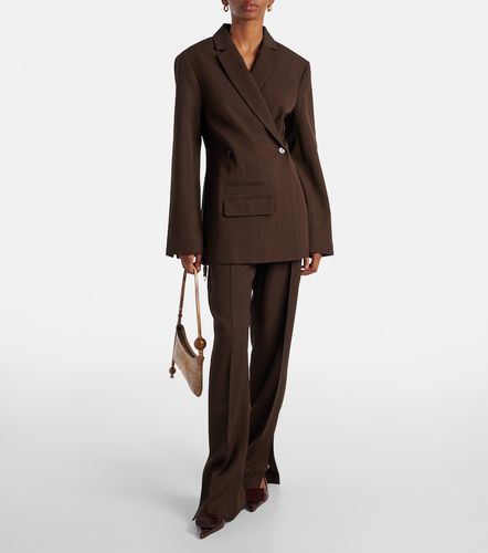 Pantalon droit Tibau à taille haute - Jacquemus - Modalova