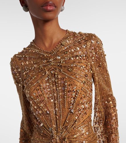 Robe longue Anja à ornements - Jenny Packham - Modalova