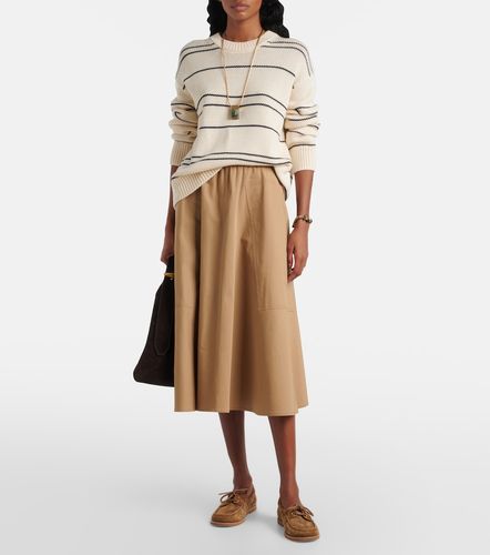 Pull rayé en laine mélangée - Vince - Modalova