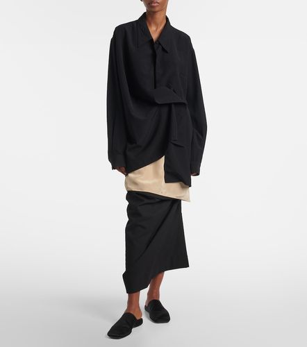 Jupe longue Tyler en laine et soie - Calvin Klein Collection - Modalova