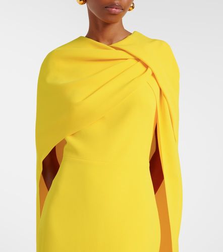 Robe de cocktail Oria Lupine en crêpe - Safiyaa - Modalova
