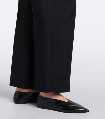Pantalon droit en laine et mohair - Jil Sander - Modalova