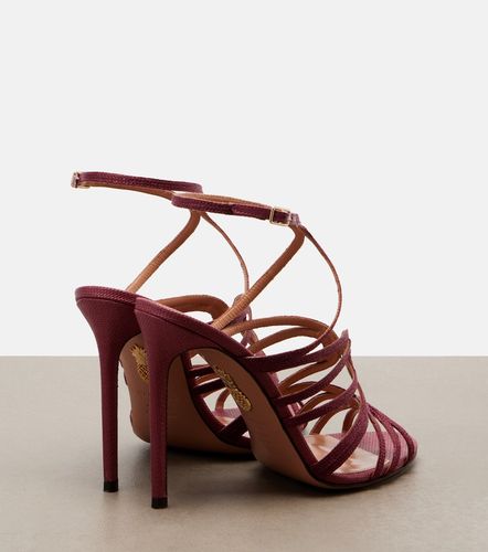 Sandales Serenade en raphia - Aquazzura - Modalova