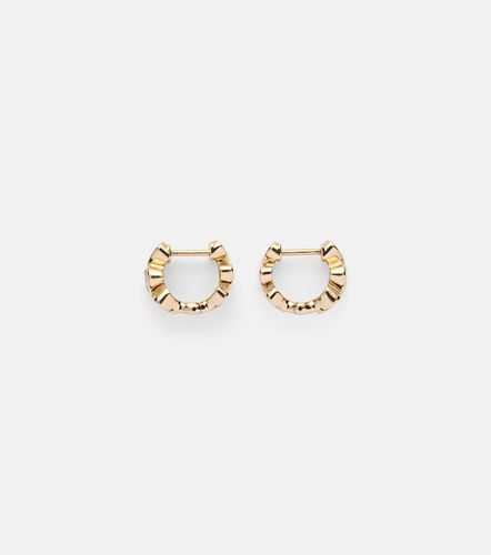 Boucles d'oreilles Heart Diamond en or 14 ct - Sydney Evan - Modalova